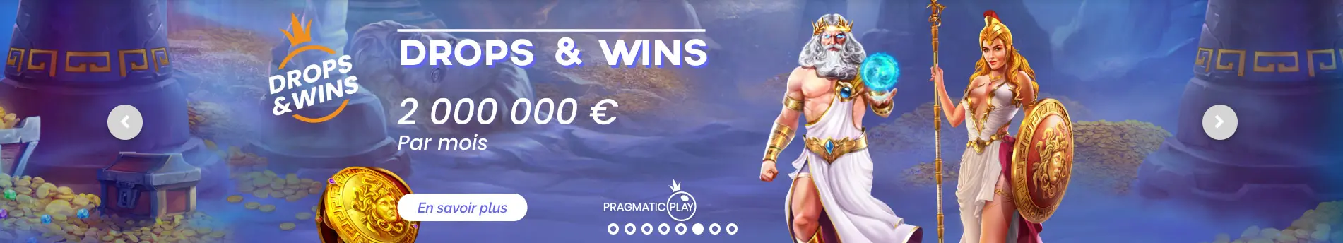 Drop and Wins CloverSpin Casino