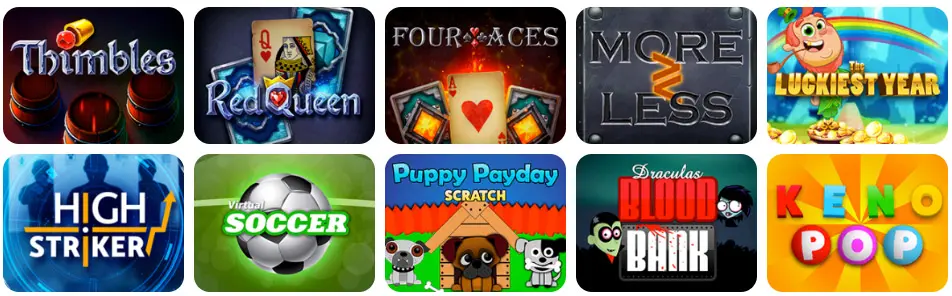 Jeux en ligne CloverSpin Casino