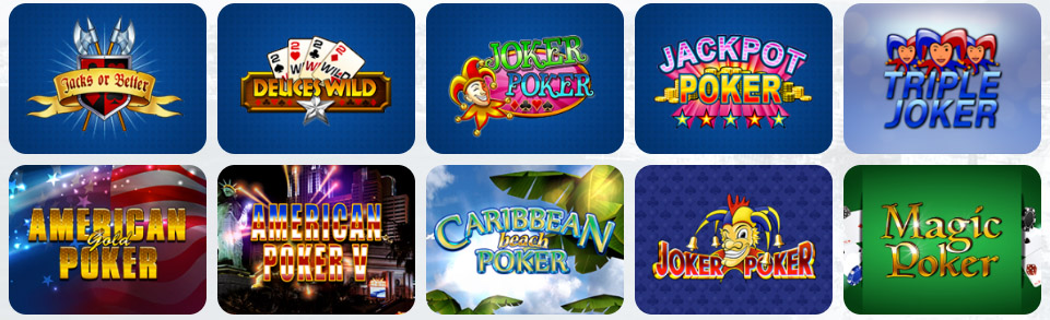 Video Poker CLOVERSPIN CASINO