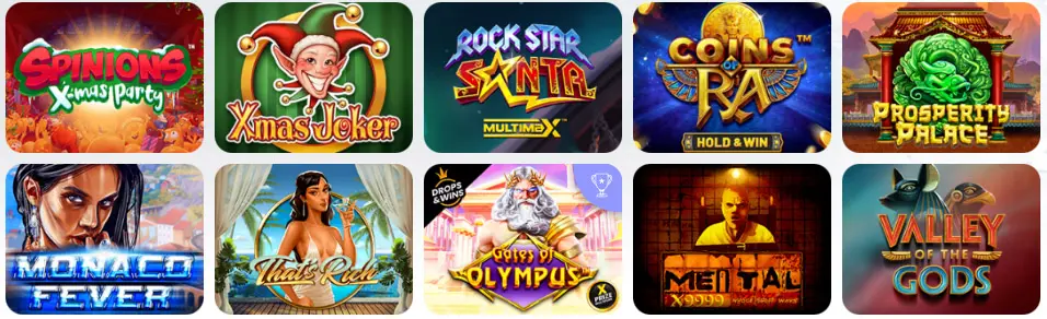CloverSpin Casino Machines à sous classiques