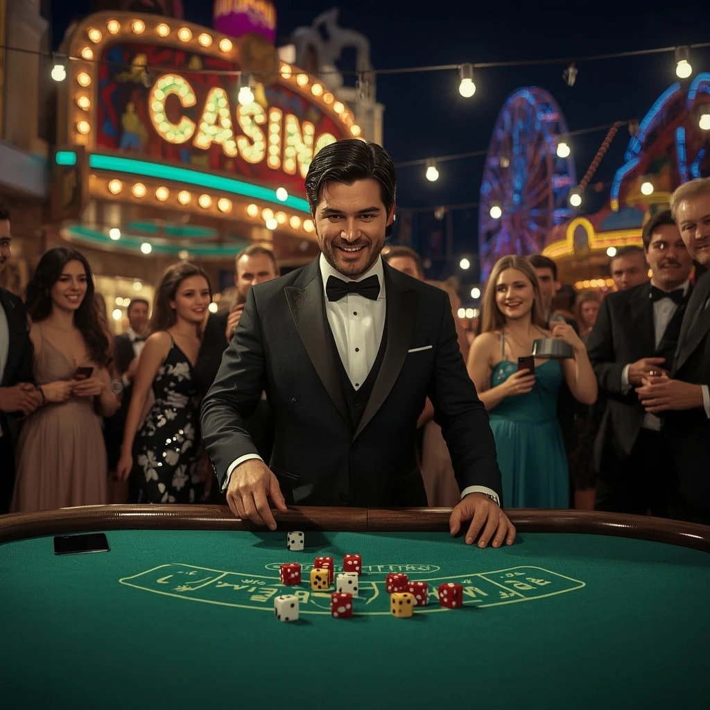 Craps au casino CloverSpin