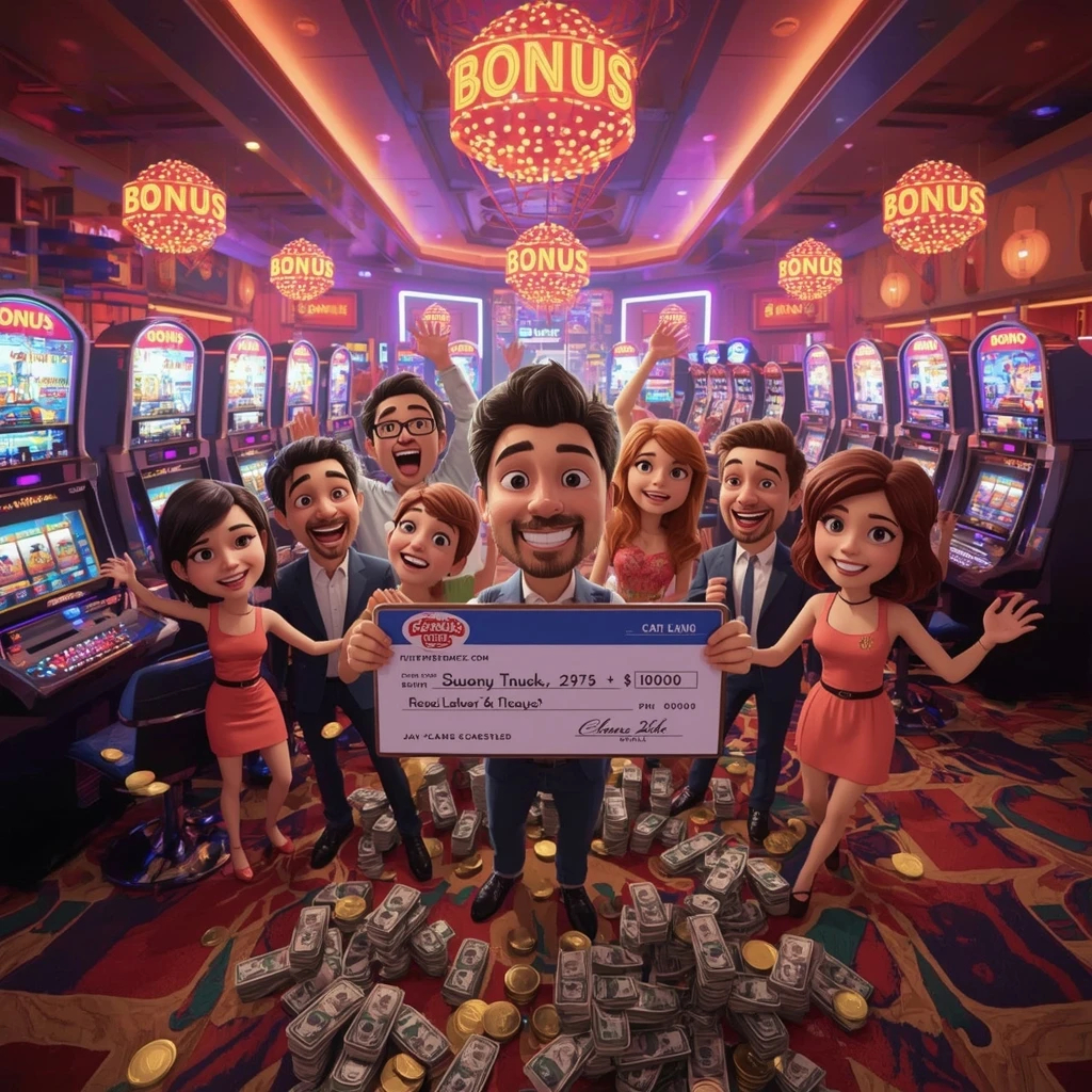 bonus dans les mains de l'homme au casino CloverSpin Casino